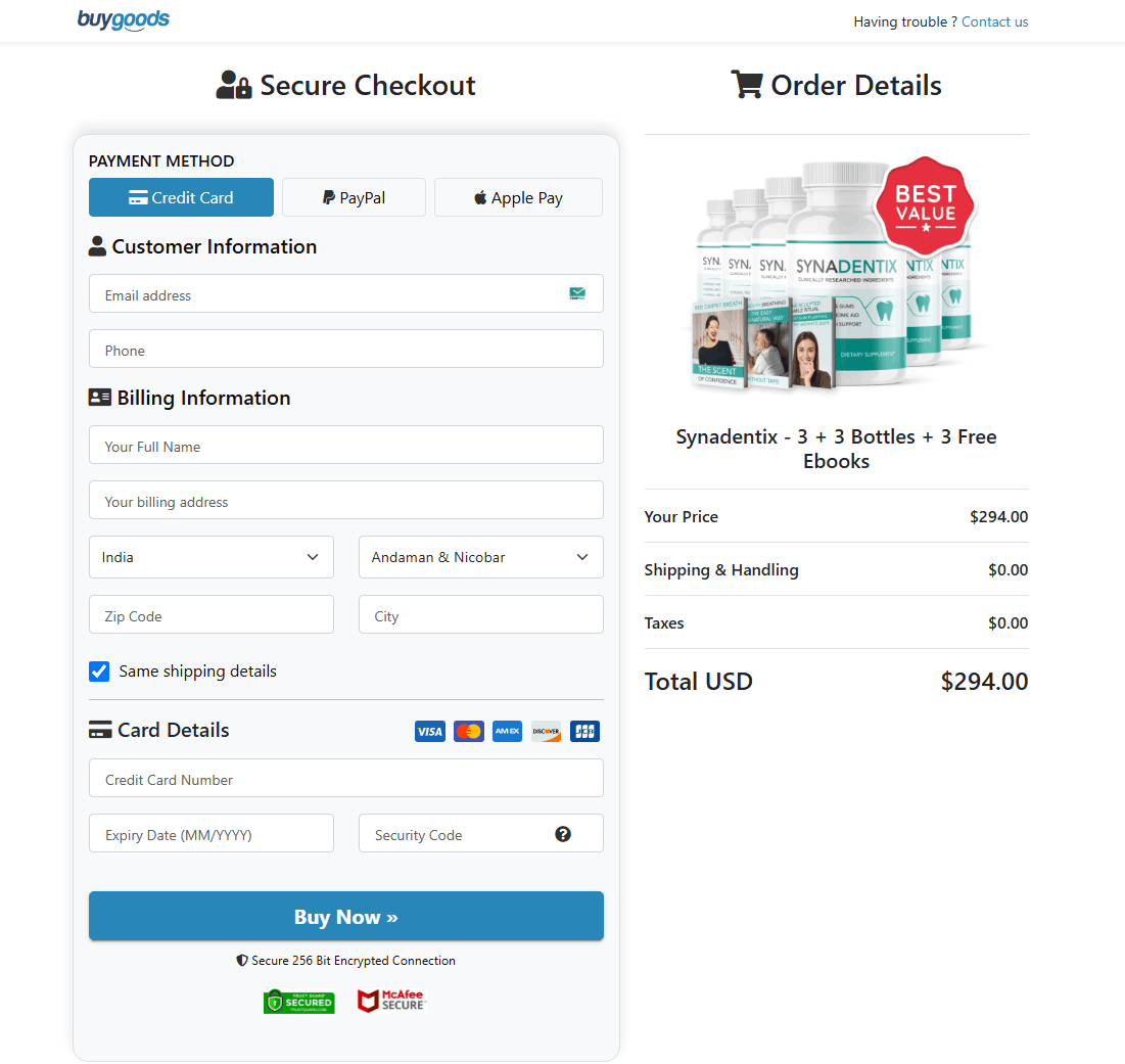 Synadentix-buy